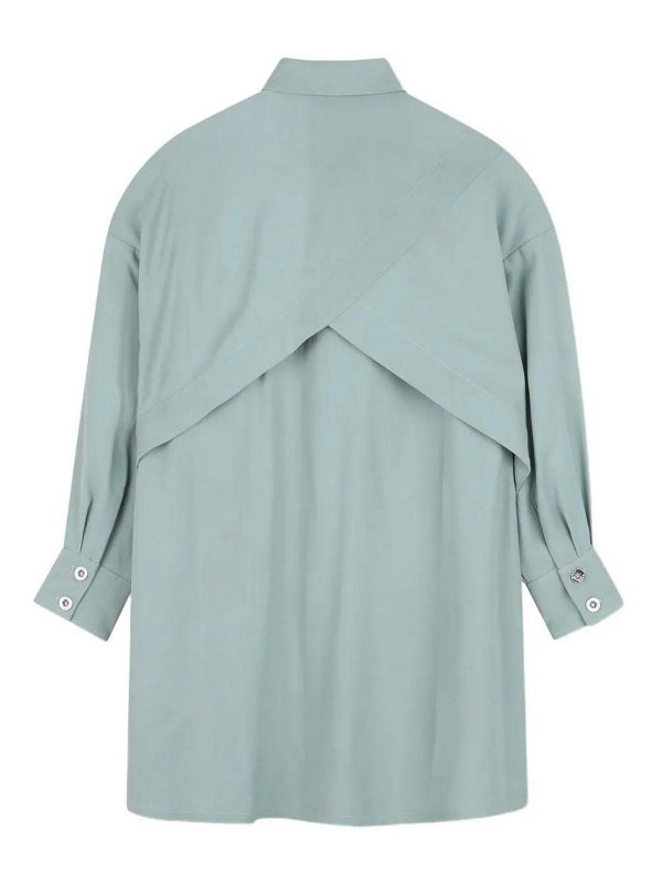 DKNY: knee length dresses online - Dress With Logo