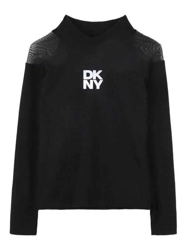 DKNY: t-shirt - T-Shirt Con Logo