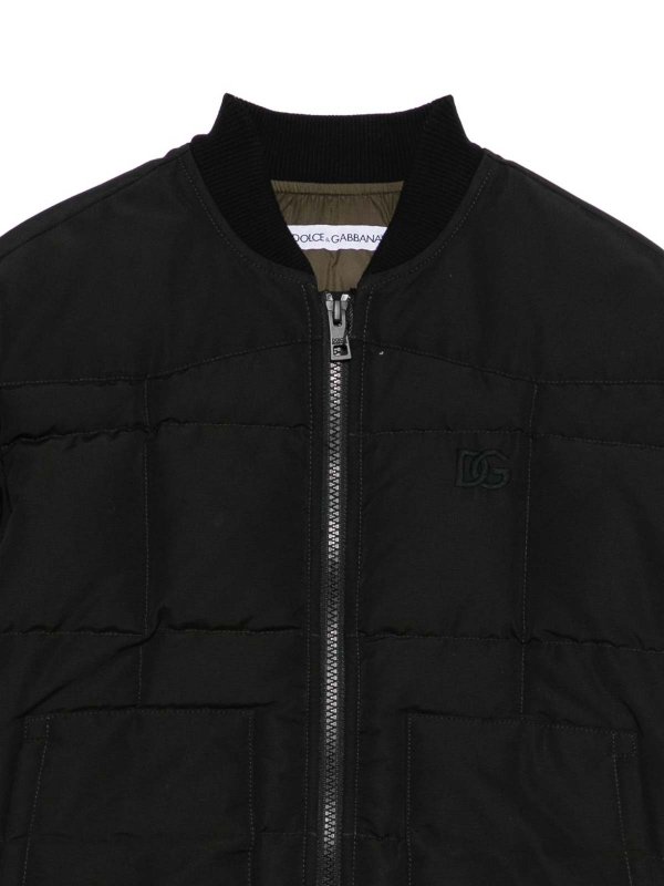 The Best Shops Dolce & Gabbana Jr: casual jackets - Jacket With Logo