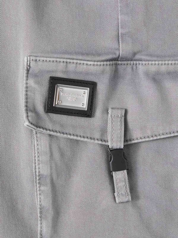 The Best Shops Dolce & Gabbana Jr: Pantalones casual - Pantalón Casual - Gris