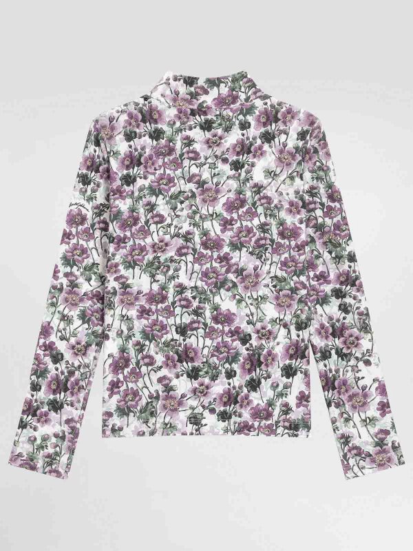 Dolce & Gabbana Jr: Cuellos altos y polos online - Suéter Con Cuello Alto - Púrpura