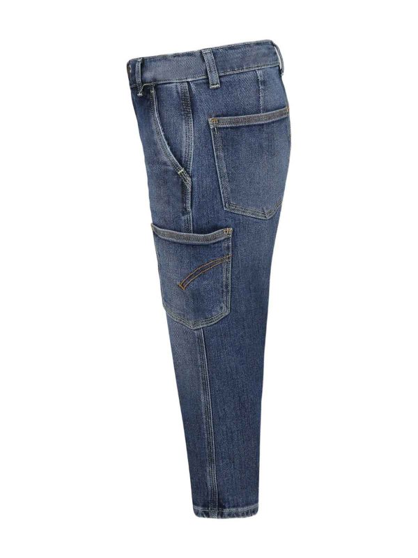 The Best Shops DONDUP: Straight Leg Jeans - Straight Leg Jeans - Blau