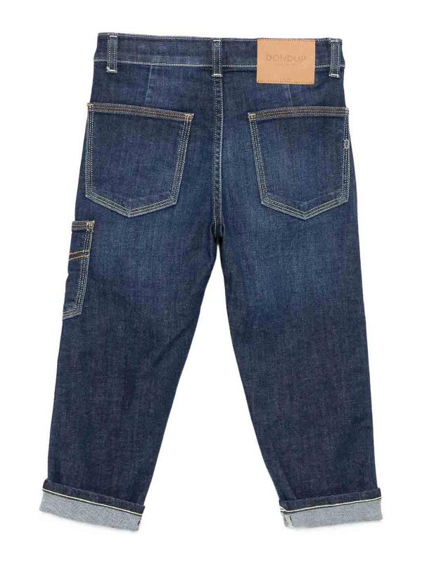 DONDUP: ストレートジーンズ online - ストレートジーンズ - ブルー