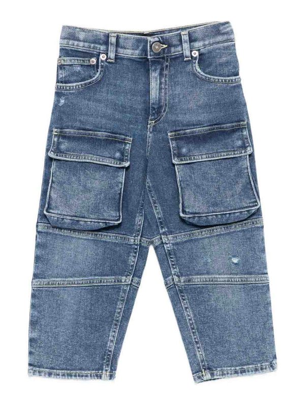 DONDUP: Jeans Rectos - Vaqueros Rectos - Azul