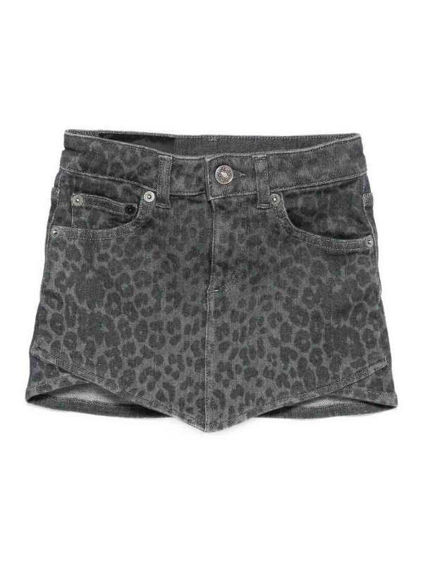 DONDUP: Knee length skirts & Midi - Denim Skirt