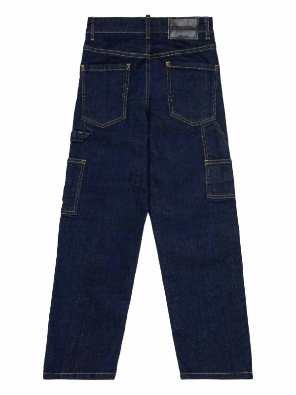 Straight Leg Jeans - Blau shop online: DSQUARED2