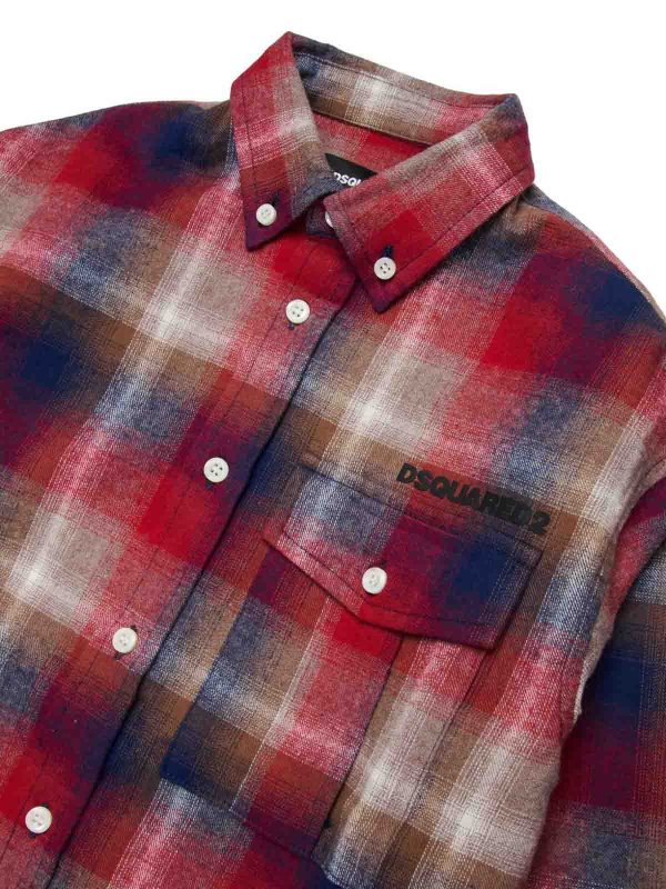 The Best Shops DSQUARED2: Hemden - Hemd - Rot