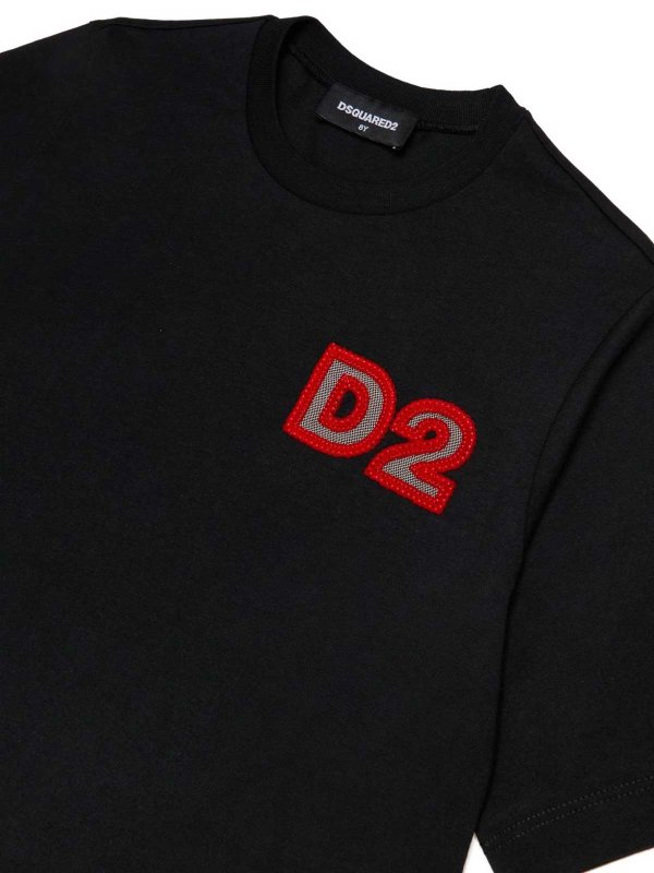 The Best Shops DSQUARED2: t-shirts - T-Shirt With Logo