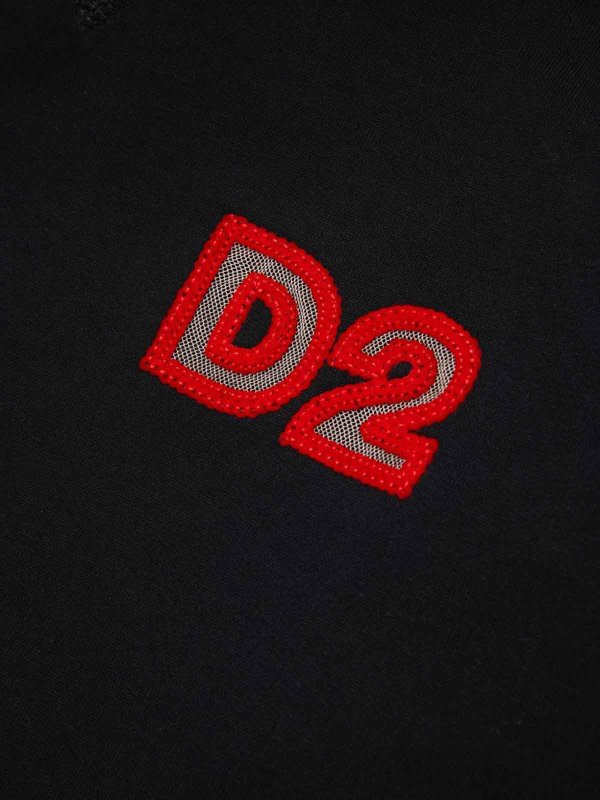 Sweat-Shirts - Noir shop online: DSQUARED2