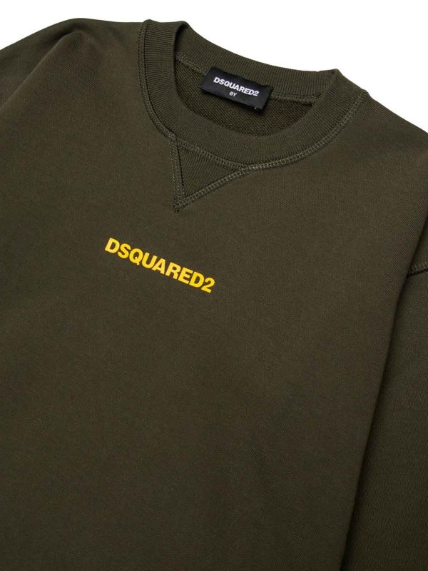 The Best Shops DSQUARED2: Sudaderas y suéteres - Sudadera - Verde