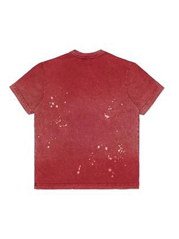 DSQUARED2: Camisetas online - Camiseta - Rojo