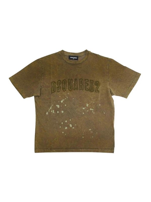 DSQUARED2: Camisetas - Camiseta - Verde