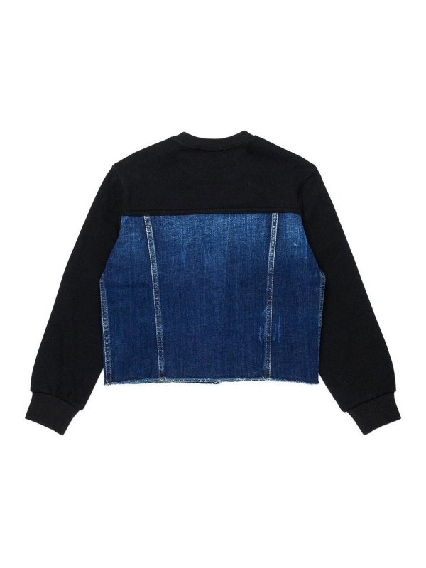 DSQUARED2: Sweatshirts und Pullover online - Sweatshirt - Blau