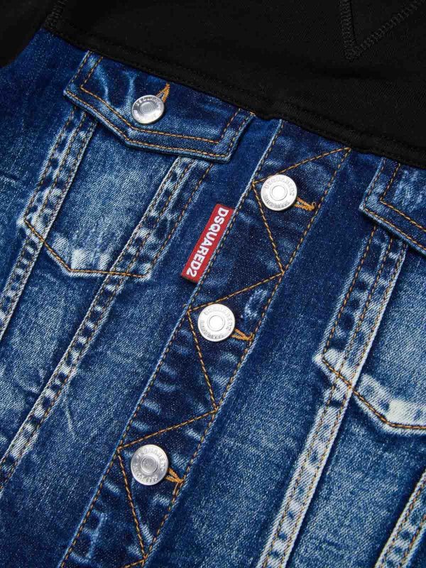 Sweatshirt - Blau shop online: DSQUARED2