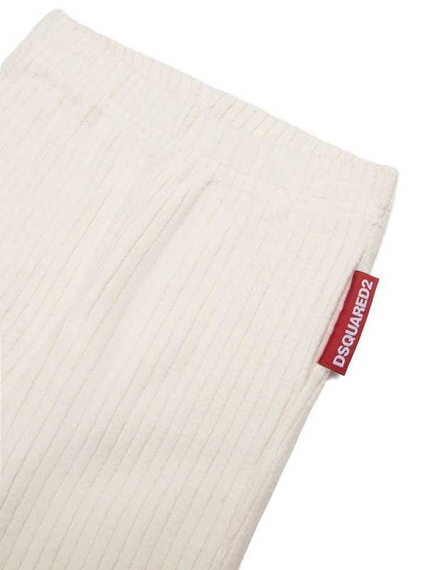 The Best Shops DSQUARED2: Pantalones casual - Pantalón Casual - Crema