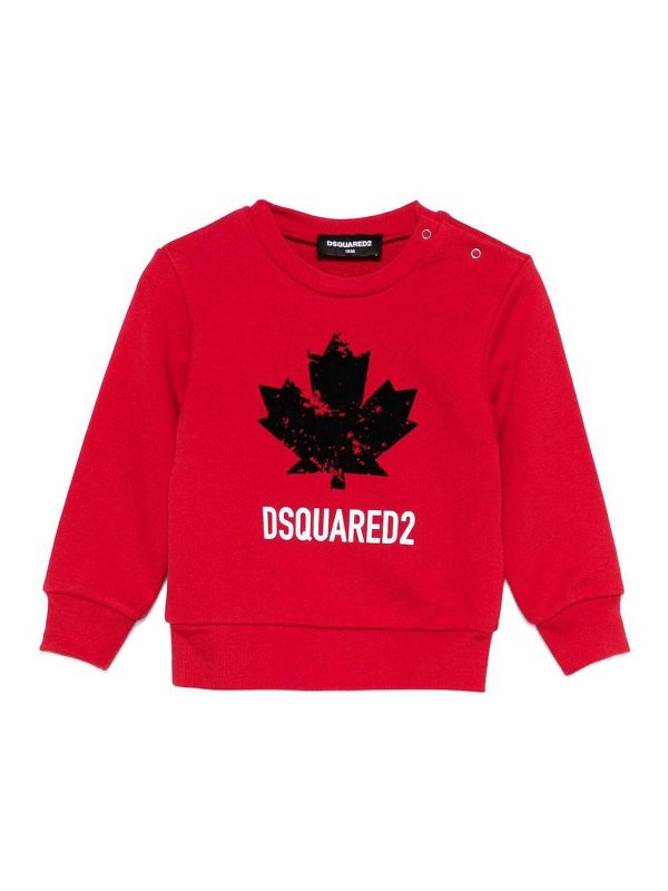 DSQUARED2: Sweatshirts & Sweaters - Printed Sweatshirt