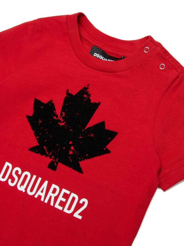 The Best Shops DSQUARED2: T-shirts - T-Shirt - Rouge