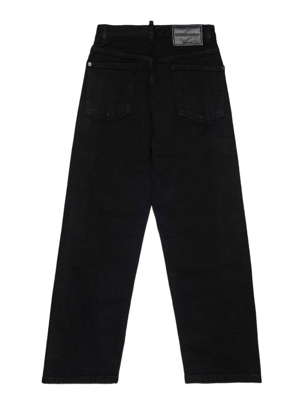 DSQUARED2: straight leg jeans online - Jeans With Studs