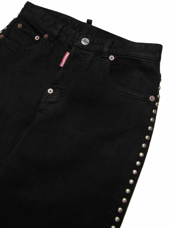 The Best Shops DSQUARED2: straight leg jeans - Jeans With Studs