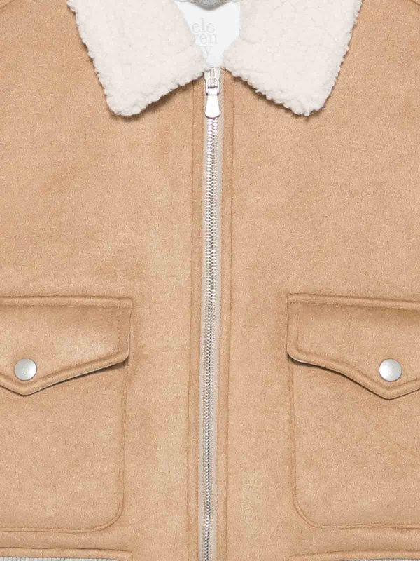 The Best Shops ELEVENTY: bombers - Bomber jacket with fleece lining