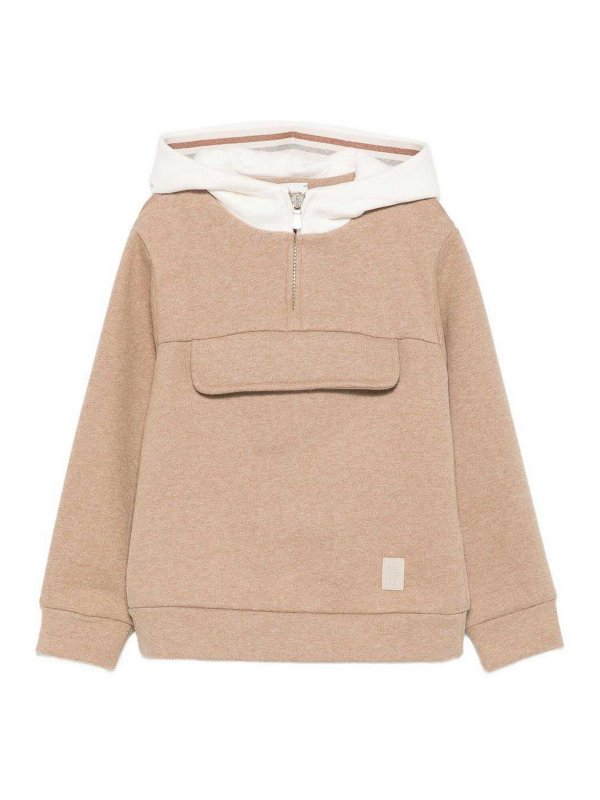 ELEVENTY: Sweatshirts & Pulls - Sweat-Shirts - Beige