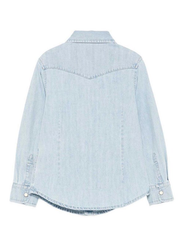 ELEVENTY: shirts online - Denim shirt