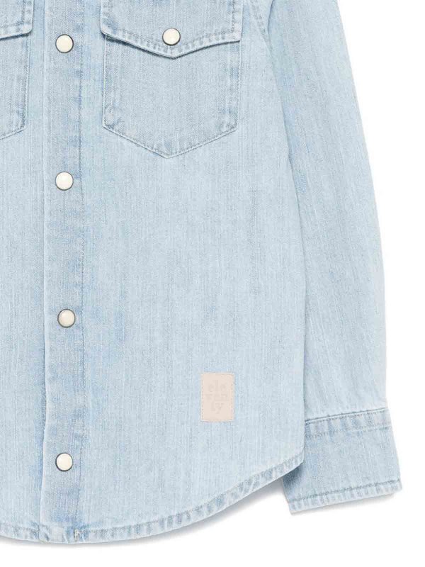 The Best Shops ELEVENTY: shirts - Denim shirt