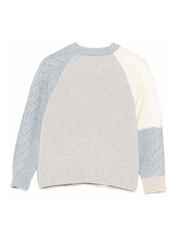 ELEVENTY: Strickpullover mit Rundhalsausschnitt online - Rundhalspullover - Bunt