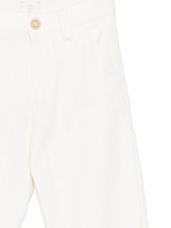 The Best Shops ELEVENTY: カジュアルトラウザー - カジュアルパンツ - クリーム