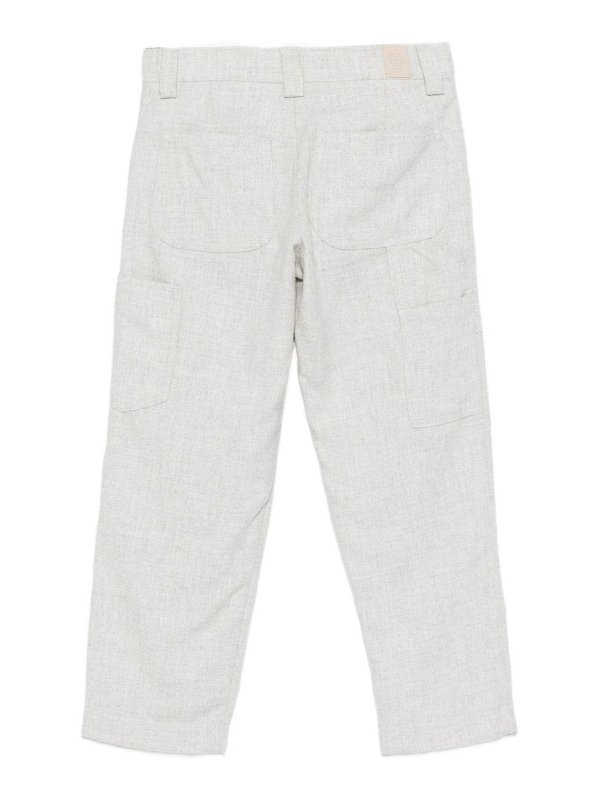ELEVENTY: pantaloni casual online - Pantaloni In Lana