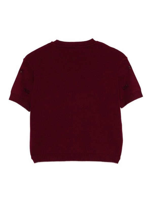 ELISABETTA FRANCHI: crew necks online - Short-sleeved pullover