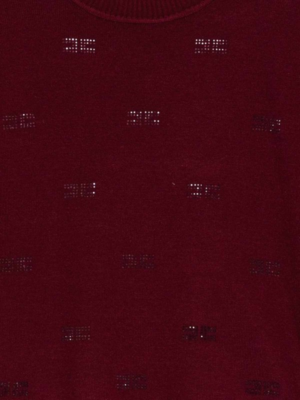 The Best Shops ELISABETTA FRANCHI: crew necks - Short-sleeved pullover