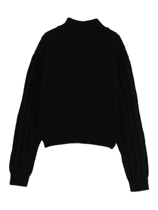 ELISABETTA FRANCHI: crew necks online - Pullover with logo