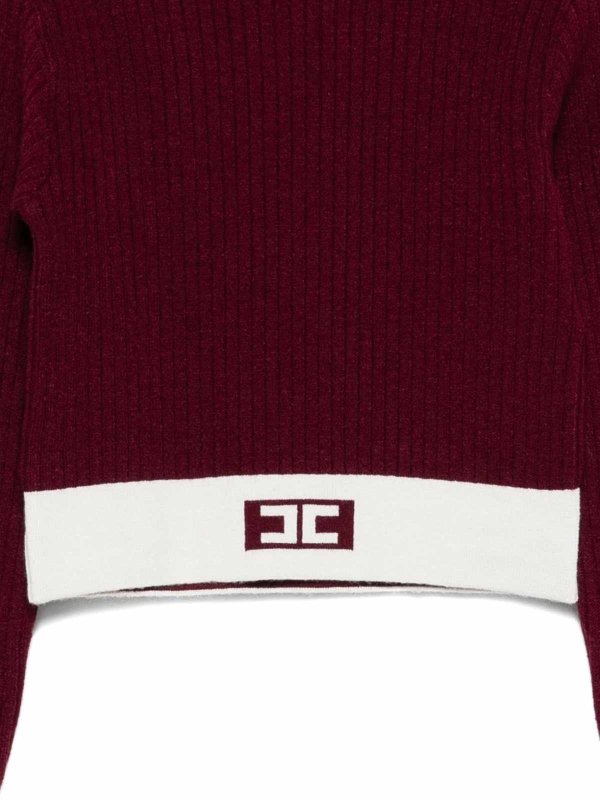 The Best Shops ELISABETTA FRANCHI: クルーネック - クルーネック - 赤