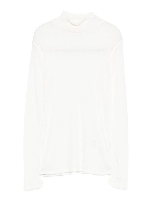 ELISABETTA FRANCHI: t-shirts - High Neck T-Shirt