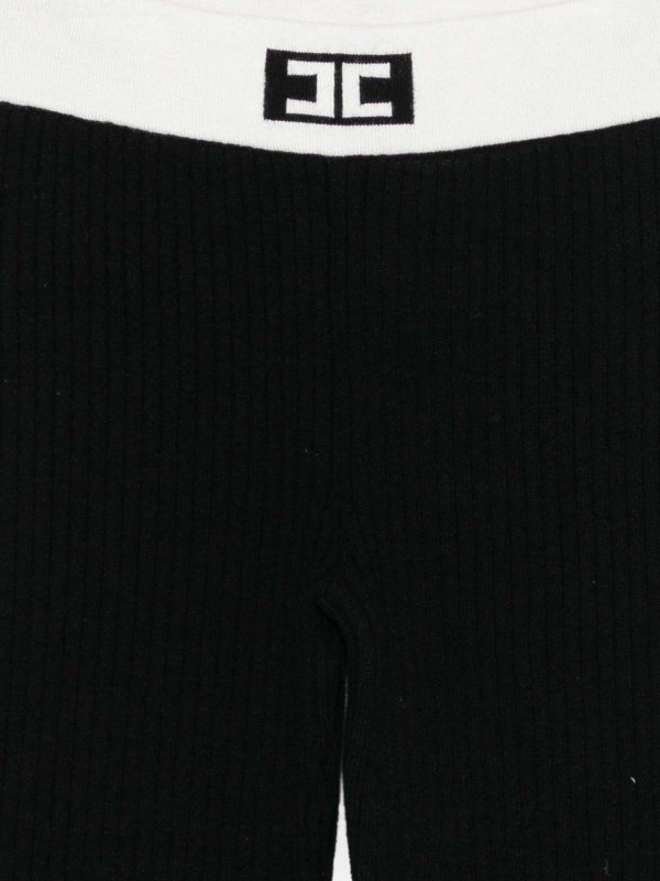 The Best Shops ELISABETTA FRANCHI: leggings - Leggings With Logo