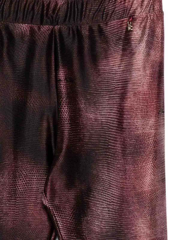 The Best Shops ELISABETTA FRANCHI: leggings - Leggings Con Stampa