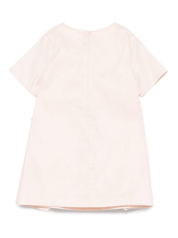 ELISABETTA FRANCHI: Robe longueur genou - Robe Au Genou - Couleur Chair