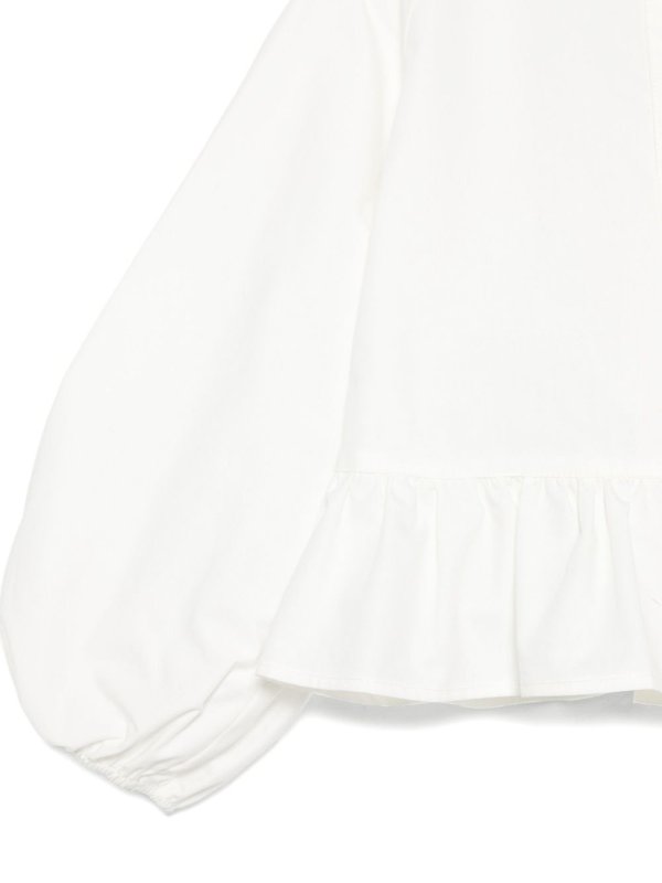 The Best Shops ELISABETTA FRANCHI: Chemises - Chemise - Crème