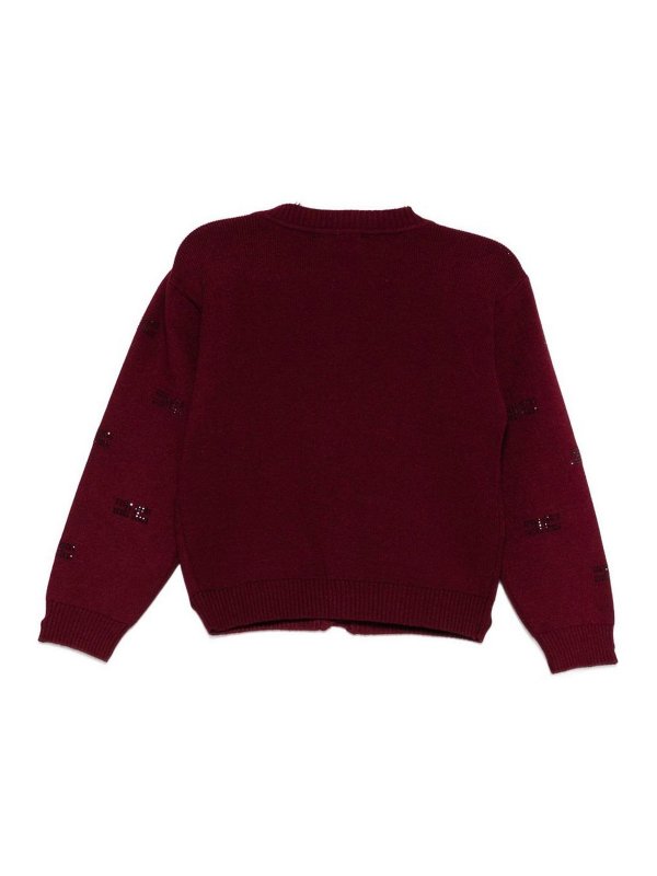 ELISABETTA FRANCHI: Cardigans online - Cardigan - Rouge