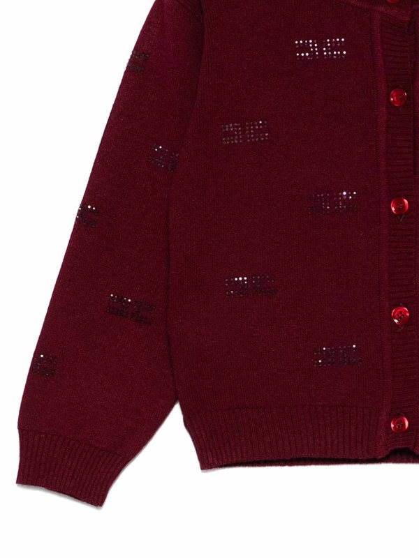 The Best Shops ELISABETTA FRANCHI: Cardigans - Cardigan - Rouge