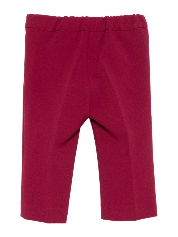 ELISABETTA FRANCHI: Pantalons casual online - Pantalons Décontractés - Rouge