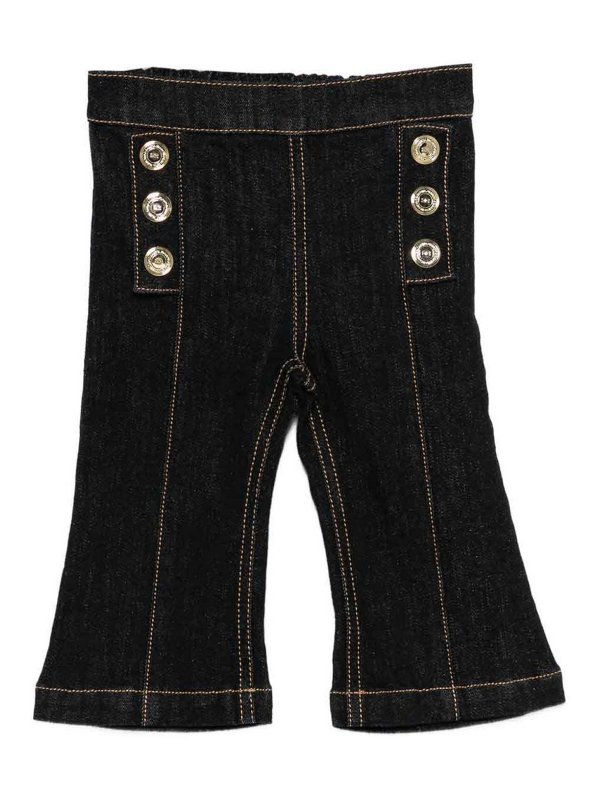 ELISABETTA FRANCHI: Straight Leg Jeans - Straight Leg Jeans - Blau