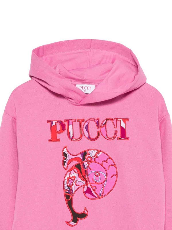 The Best Shops EMILIO PUCCI: Sweatshirts und Pullover - Sweatshirt - Nude