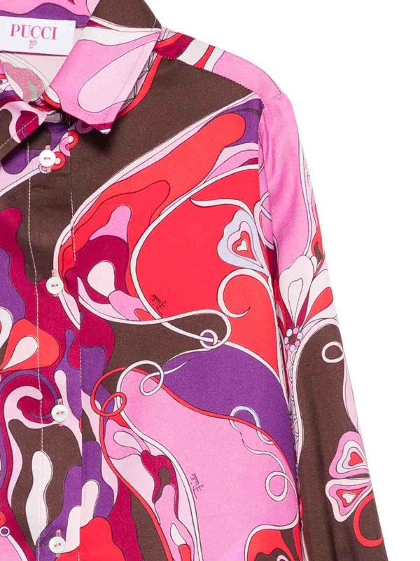 The Best Shops EMILIO PUCCI: shirts - Shirt With Print