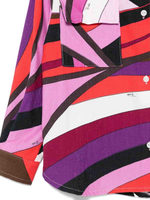 The Best Shops EMILIO PUCCI: Hemden - Hemd - Bunt