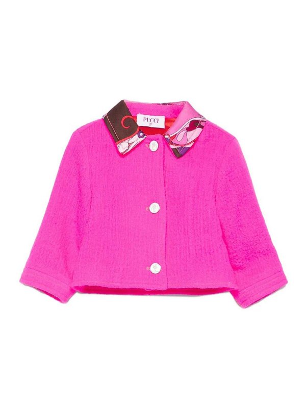 EMILIO PUCCI: カジュアルジャケット - カジュアルジャケット - マルチカラー