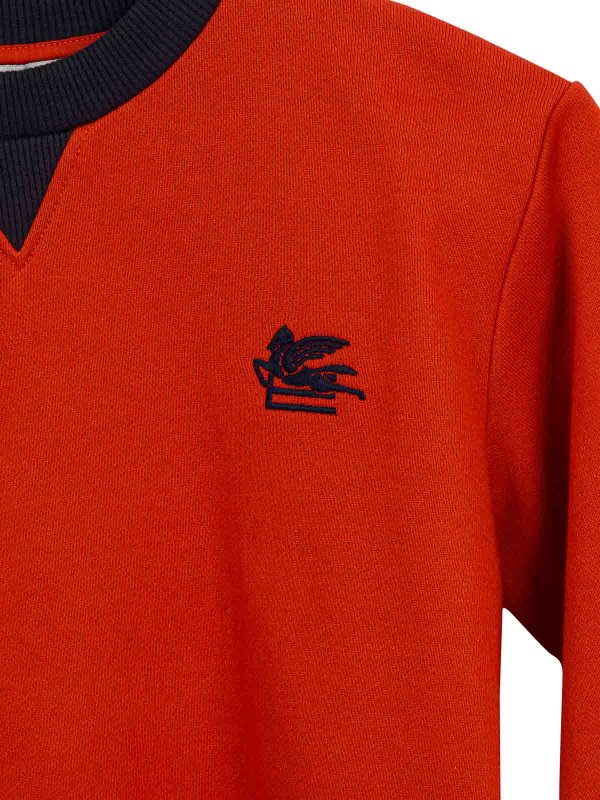 The Best Shops ETRO: Sweatshirts & Sweaters - Sweatshirt with Pegasus motif