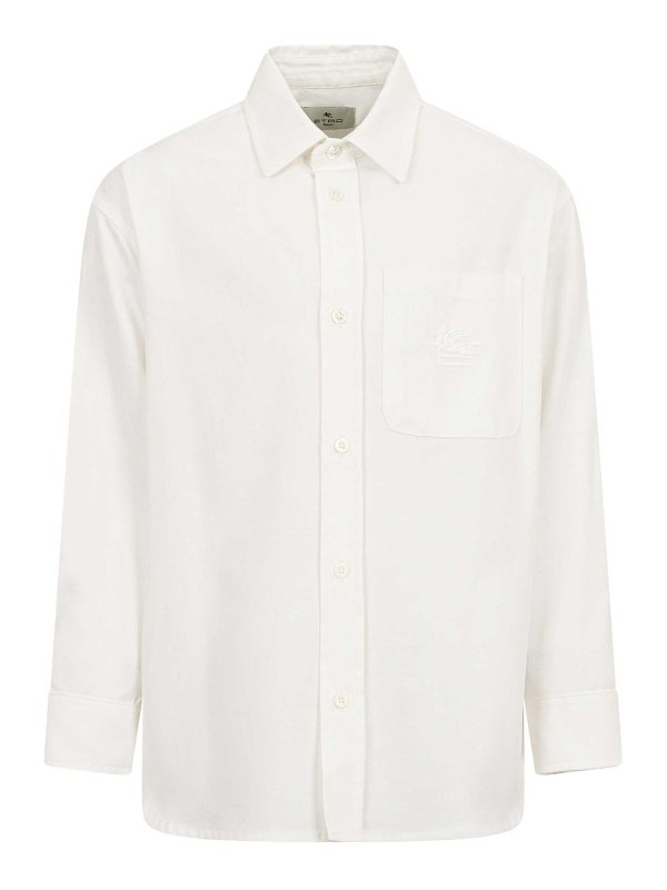 ETRO: Chemises - Chemise - Crème