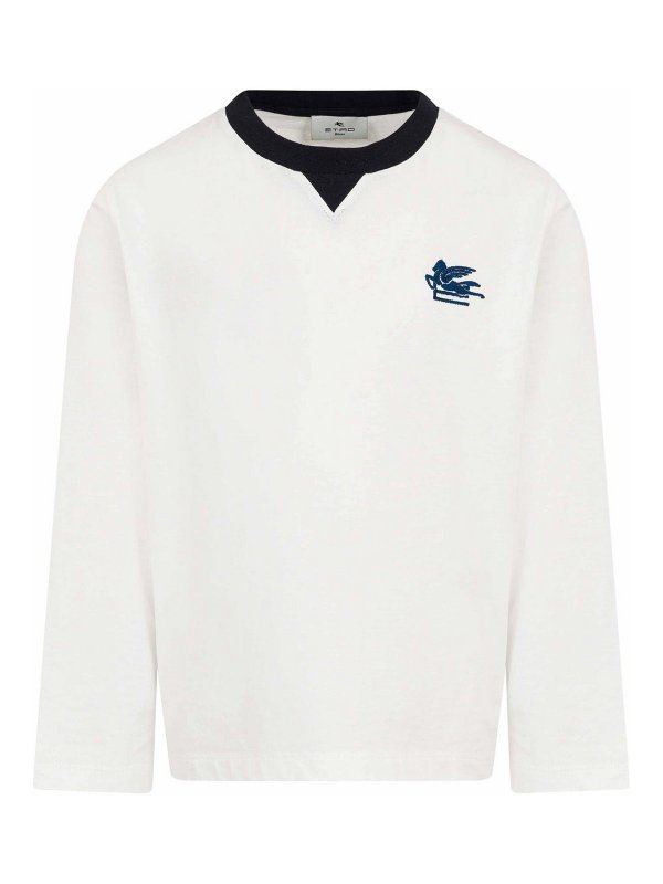 ETRO: t-shirts - Long Sleeve T-Shirt